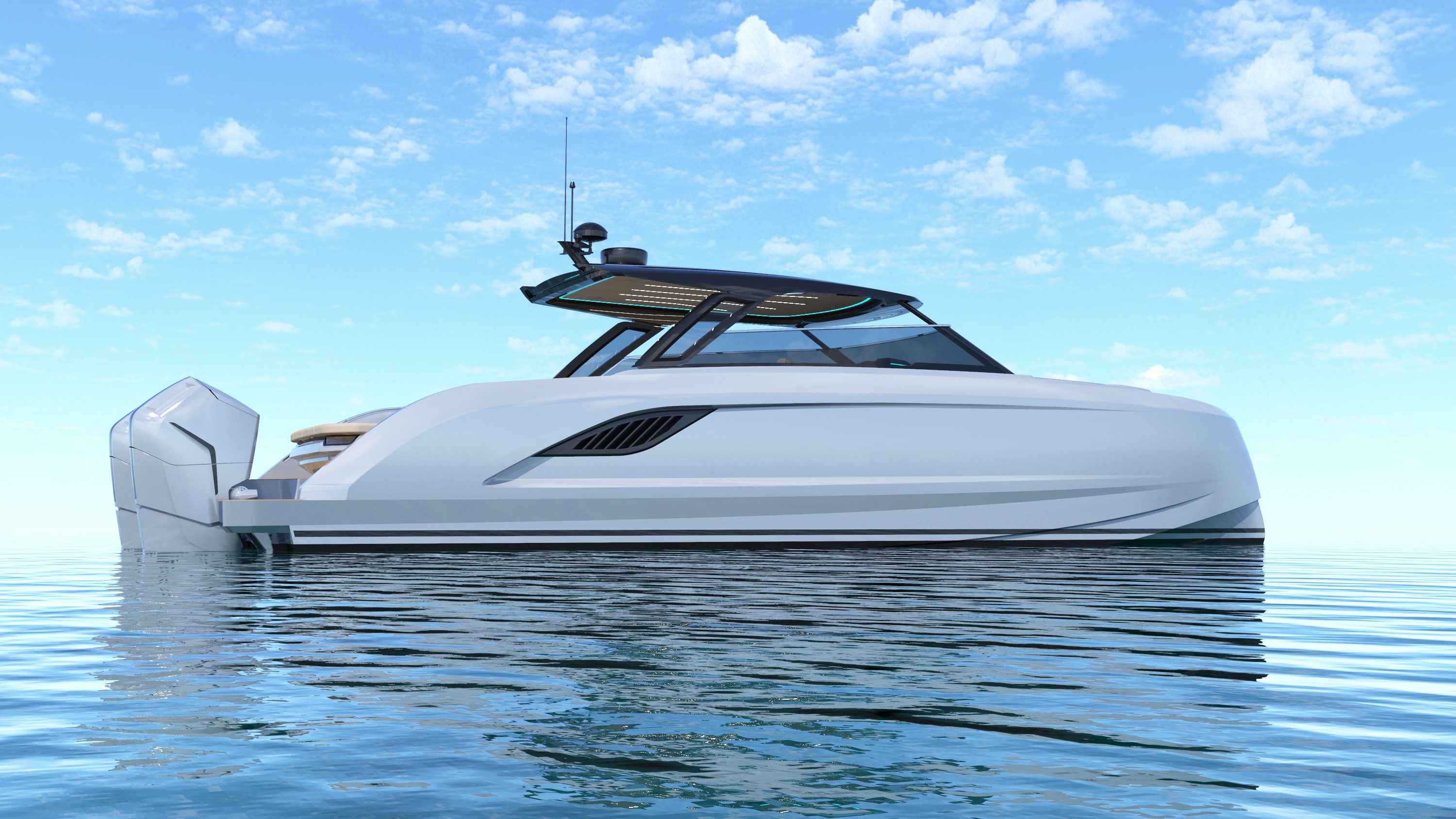 Vybe catamaran 09 white