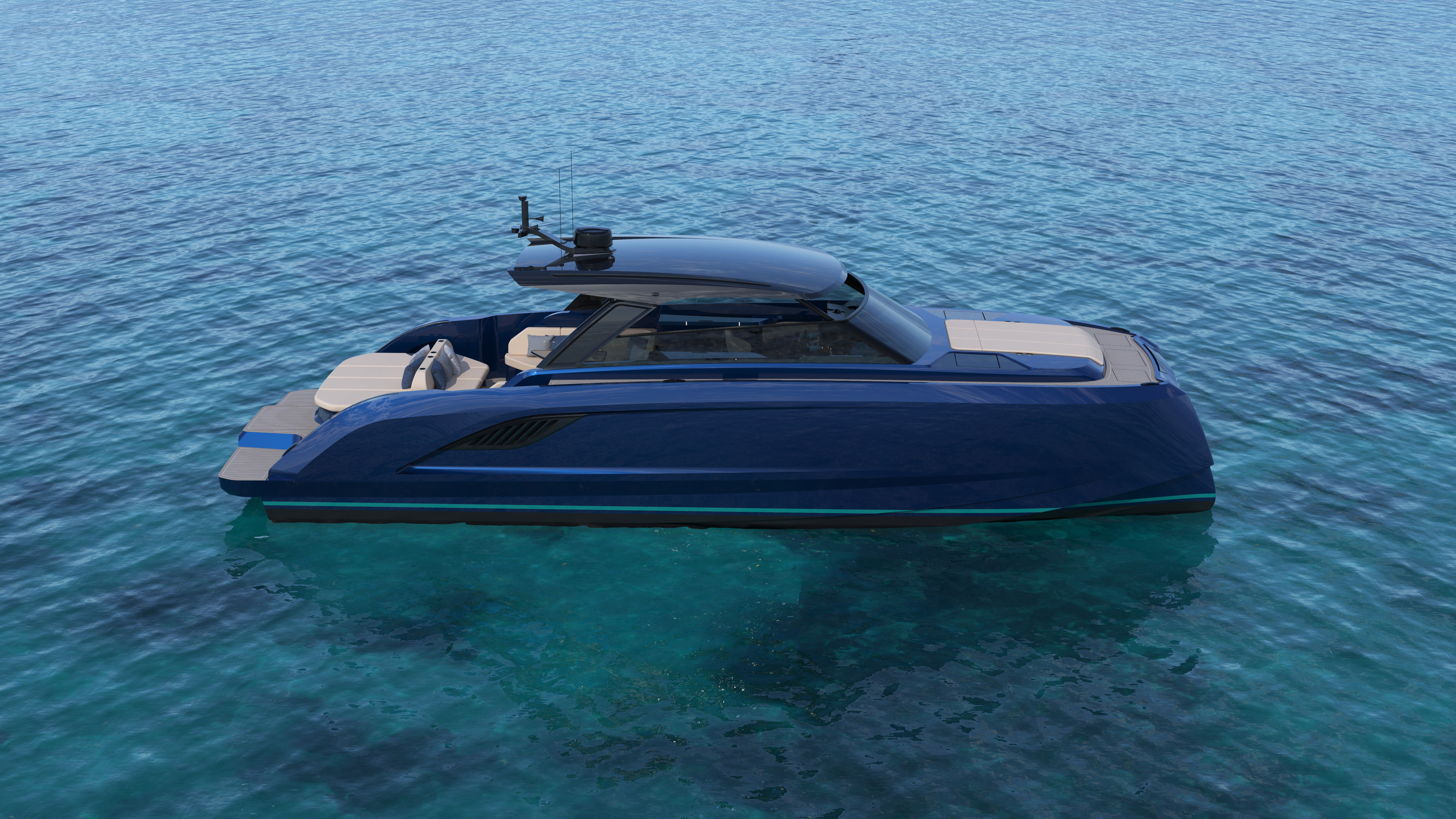 VYBE 43 full profile view showing signature silhouette