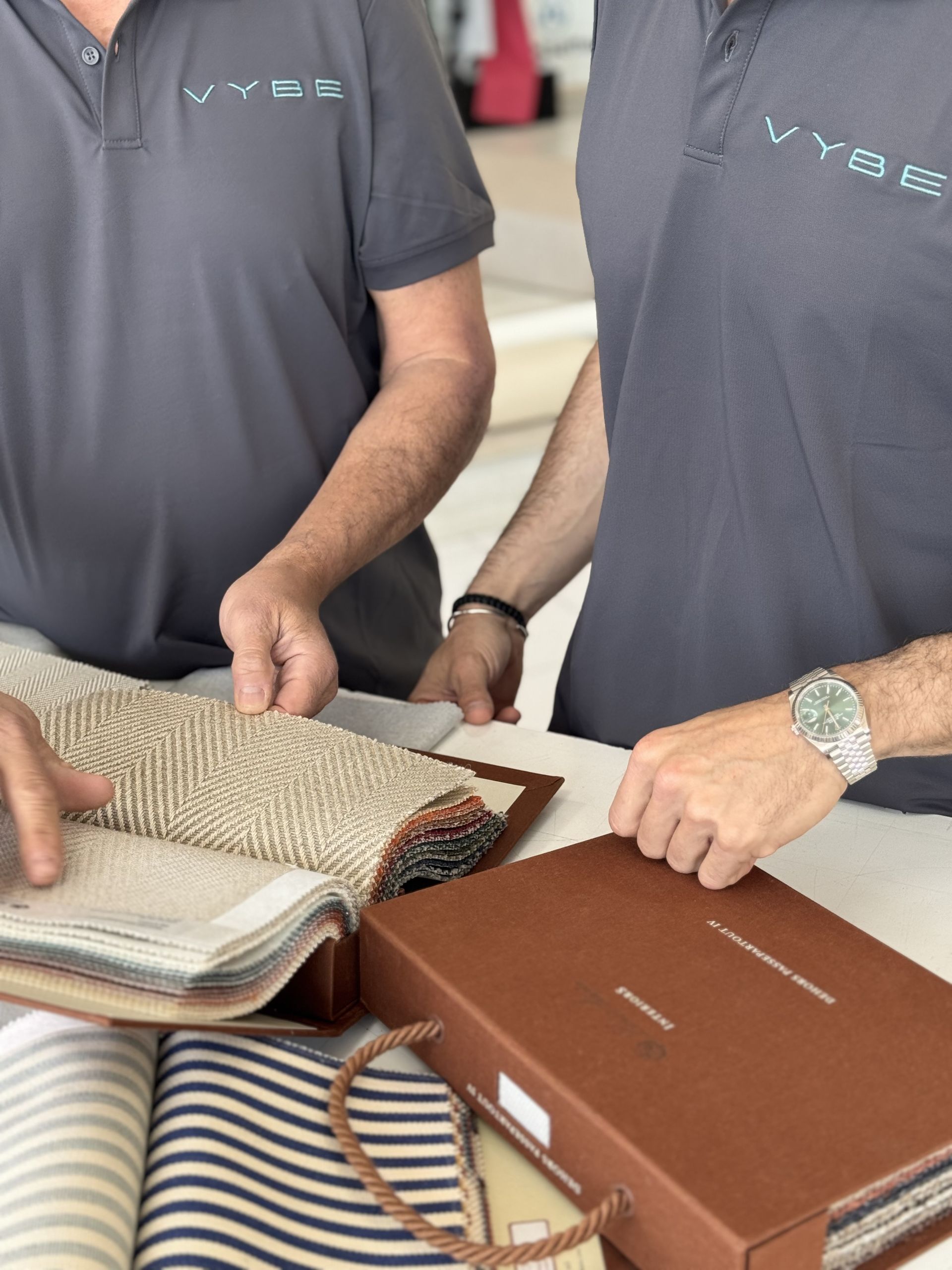 VYBE build process — specialised craftsmanship